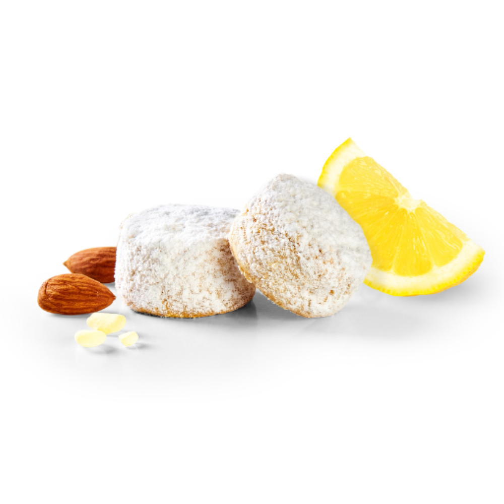 Kourabiedes Bites mit Mandeln, Zitrone & Mastix "Chrisanthidis" 270g