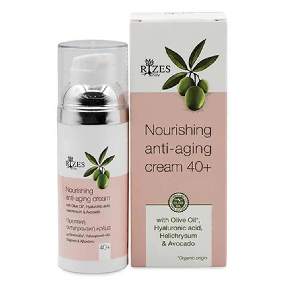 Nährende Anti-Aging Creme 40+ "RIZES" 50ml