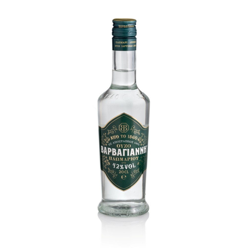 Ouzo Plomariou "Barbayannis" (GRÜN) Vol. 42% 200ml