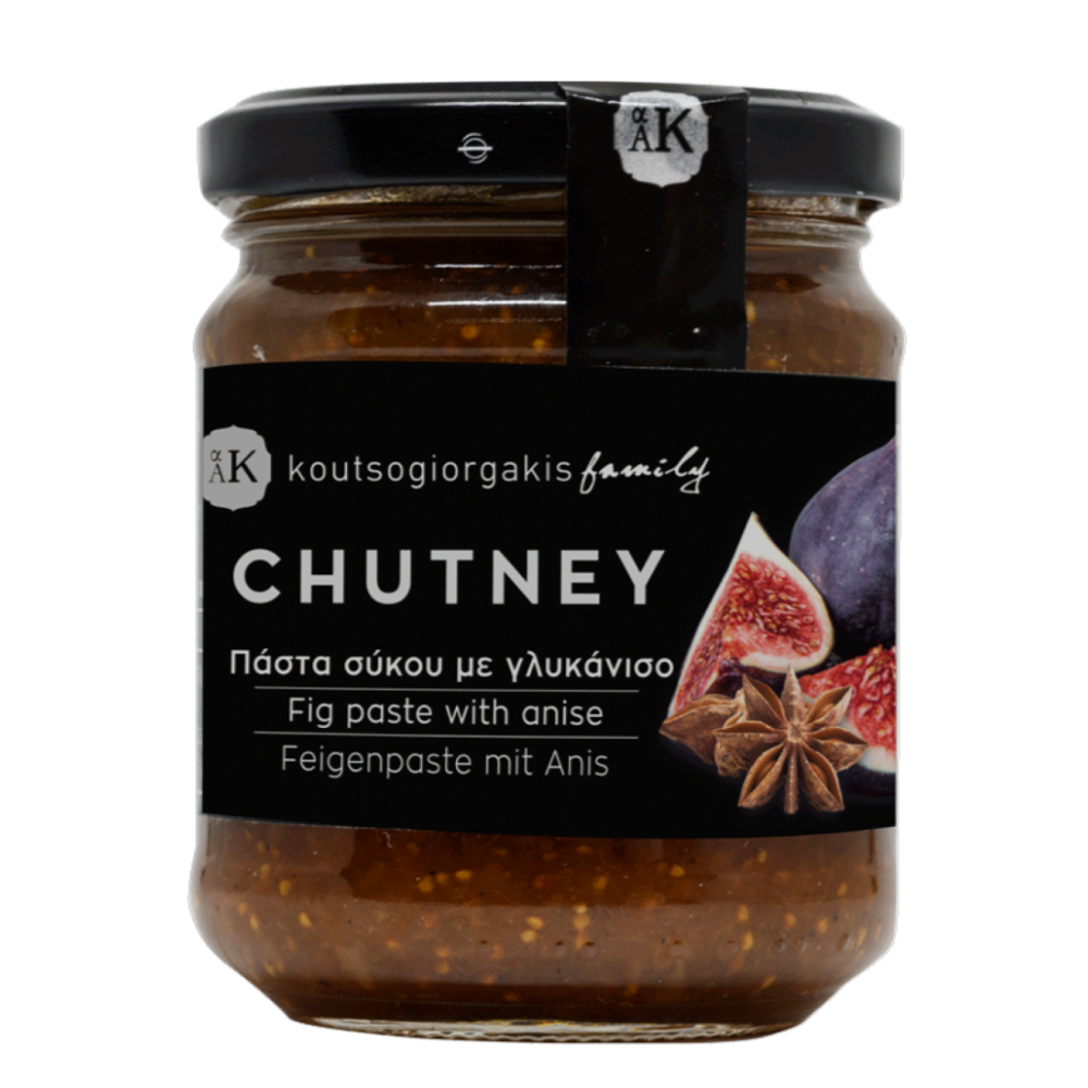 Feigen-Chutney mit Anis "Koutsogiorgakis" 230g