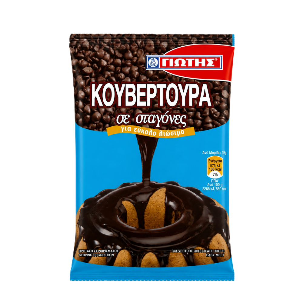 Kuvertüre Tropfen "Giotis" 100g