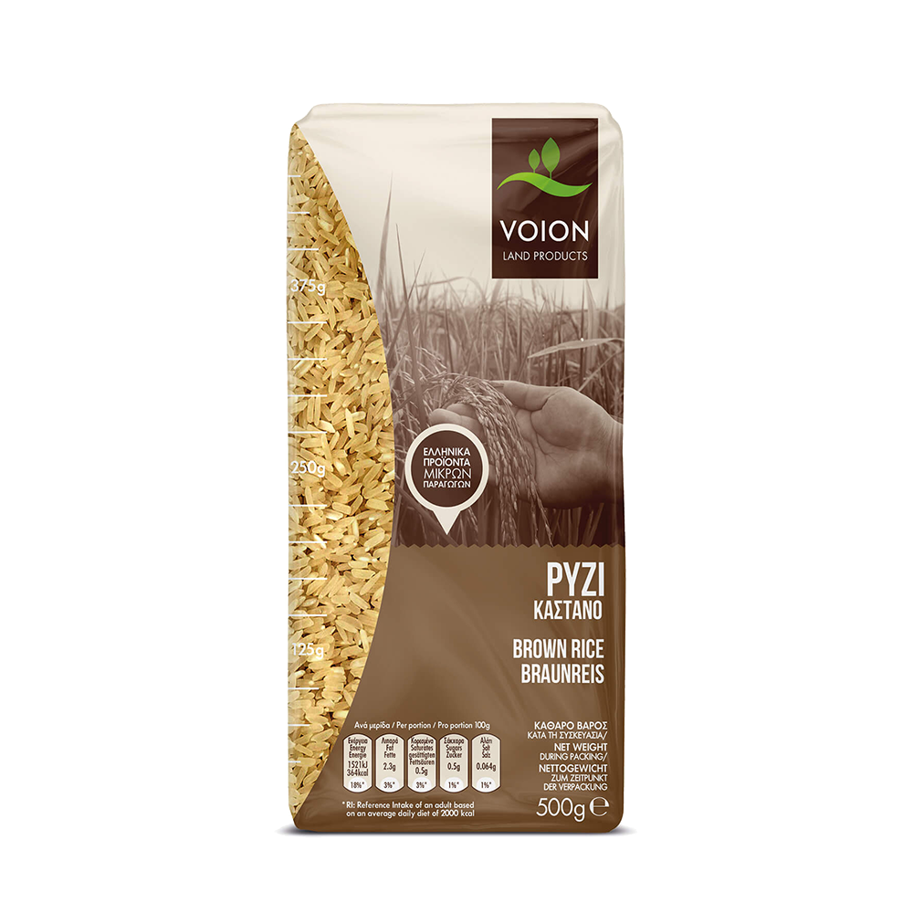 Brauner Reis "Voion" 500g