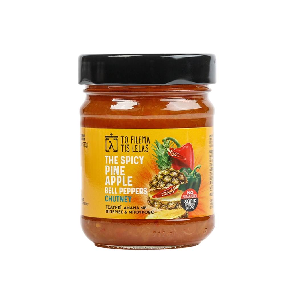 Chutney scharfe Ananas "Filema tis Lelas" 225g