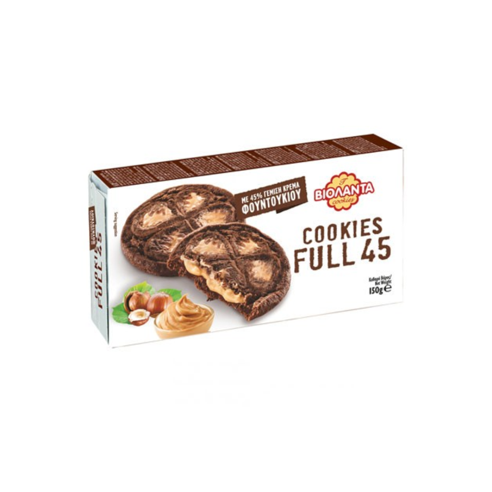 Cookies Full 45 mit Haselnusscreme "VIOLANTA" 150g