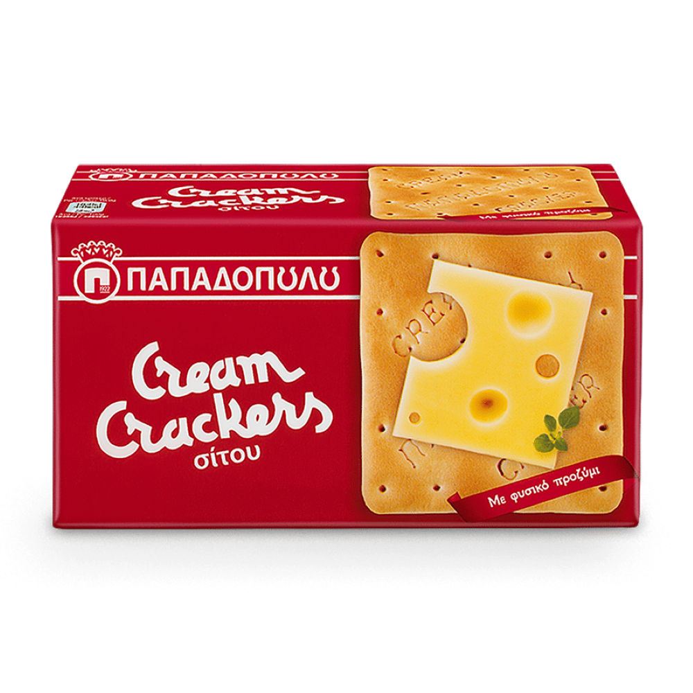 Cream Crackers "Papadopoulos" 6x140g