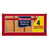 Weizenzwieback in Scheiben "Papadopoulos" 510g