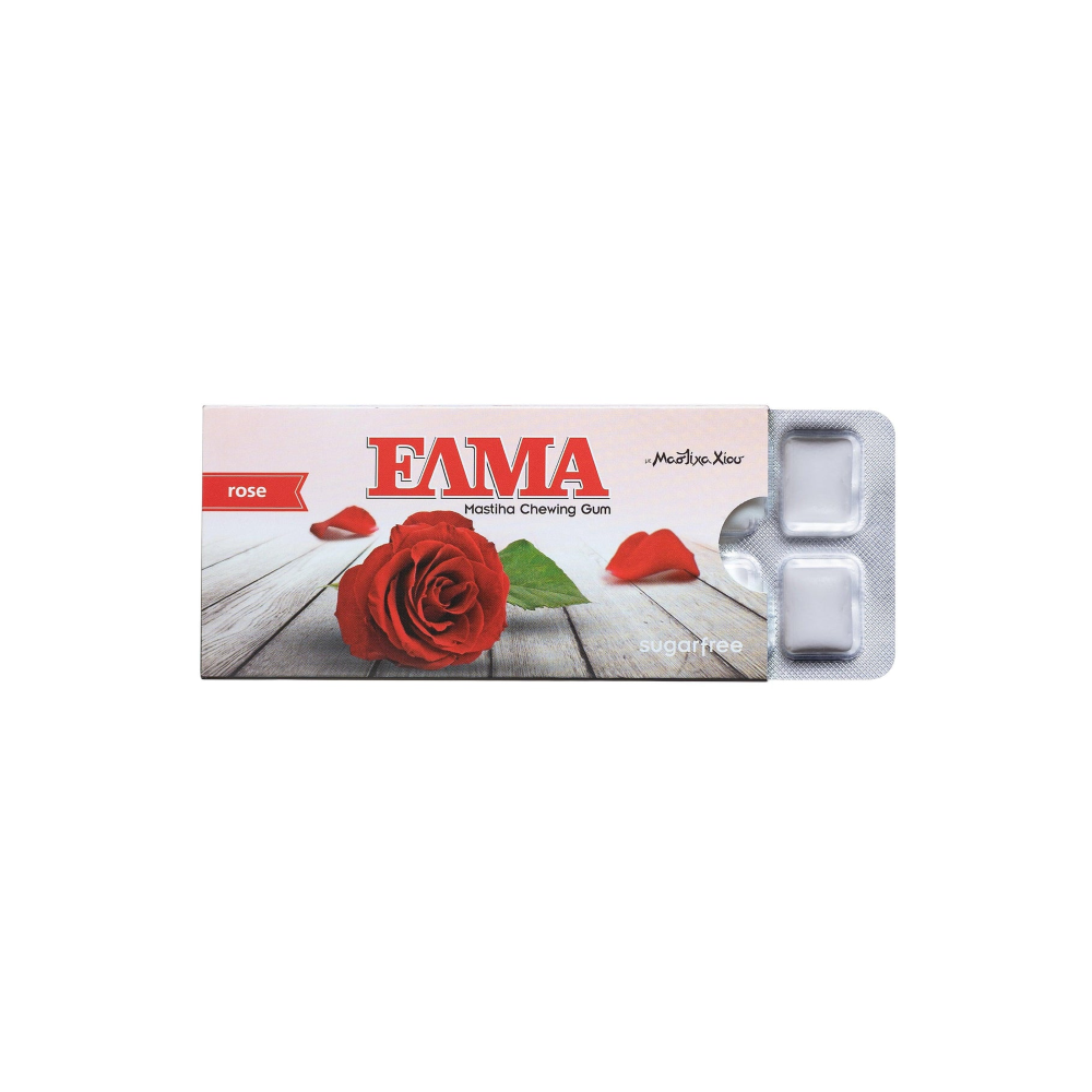 Kaugummi Rose zuckerfrei  "ELMA" 13g
