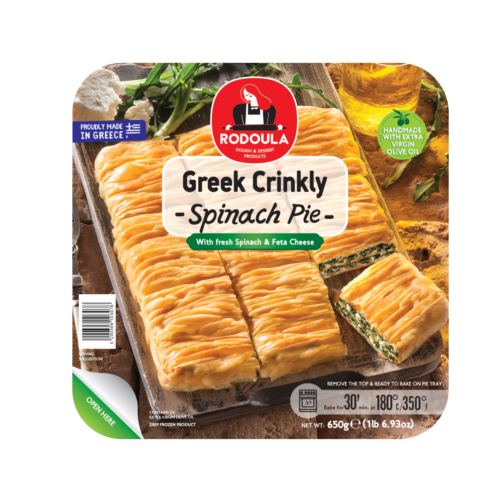 Strudel mit Spinat und Feta "Rodoula" 650g