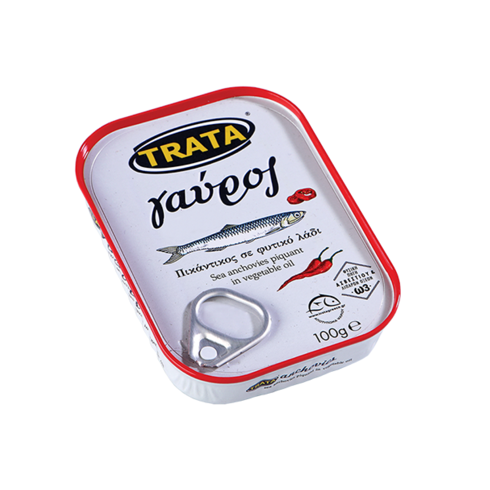 Anchovis (Gavros) Pikant "TRATA" 100g