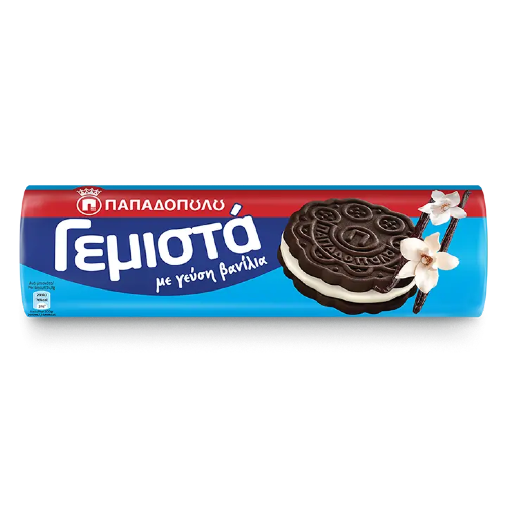 Doppelkekse (Gemista) Vanille "Papadopoulos" 200g