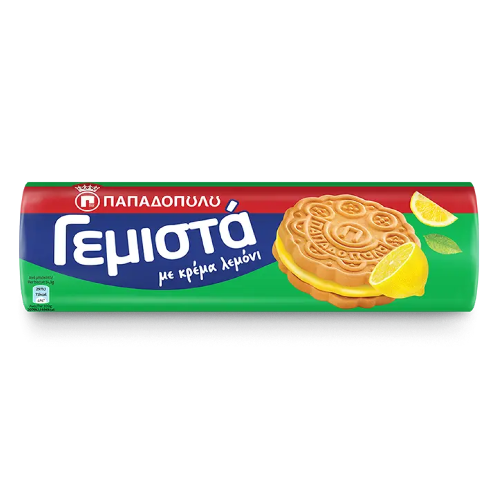 Doppelkekse (Gemista) Zitrone "Papadopoulos" 200g
