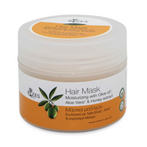 Haarmaske mit Olivenöl, Aloe Vera und Honigextrakt "RIZES" 200ml
