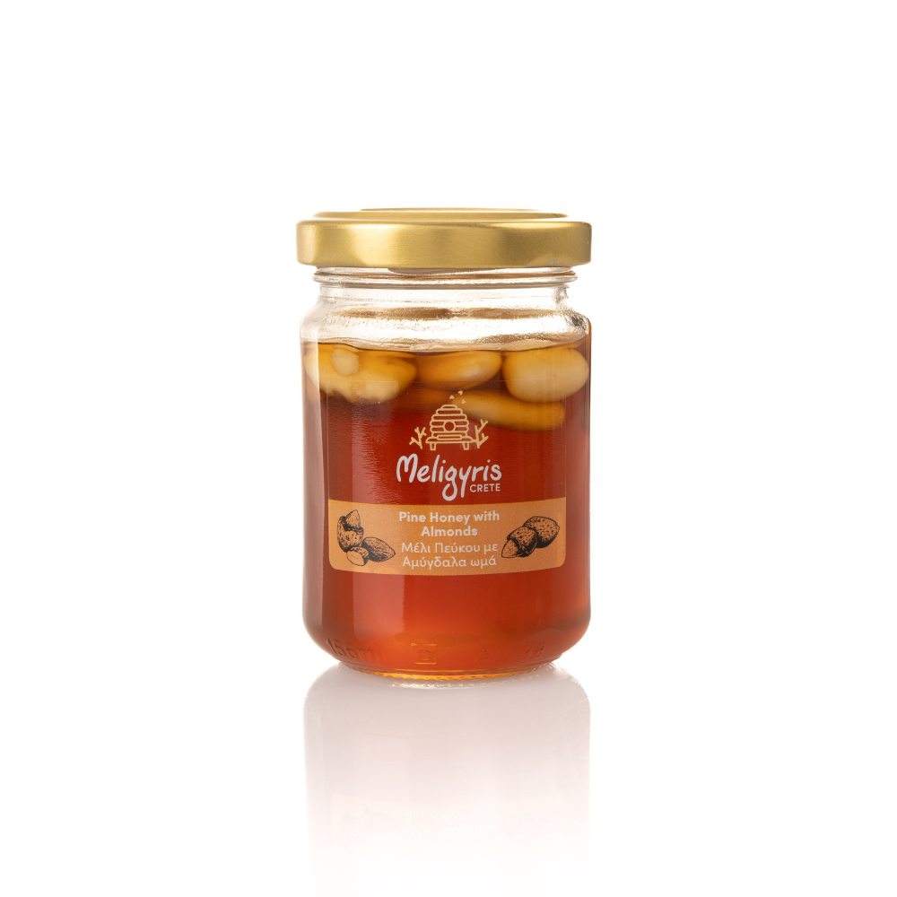 Pinienhonig mit Mandeln "Meligyris" 150g