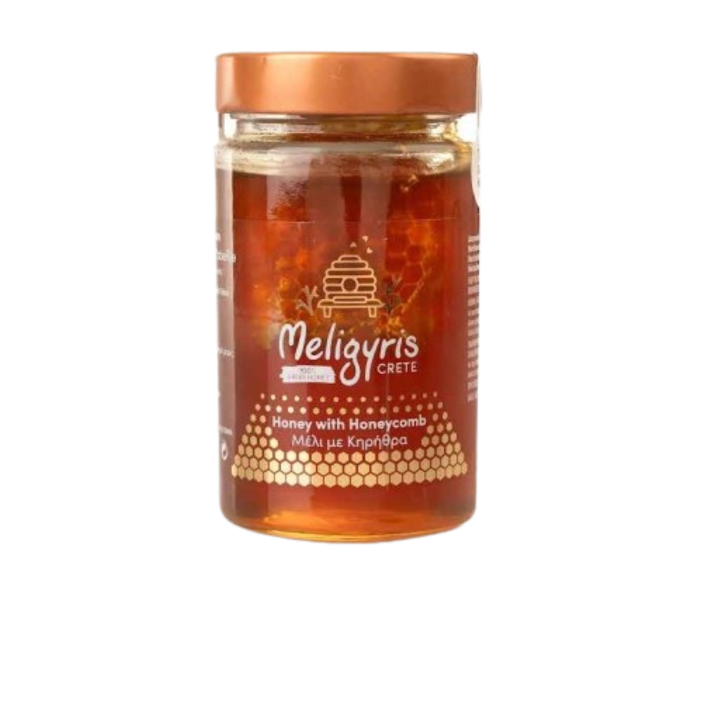Honig mit Waben "Meligyris" 450g