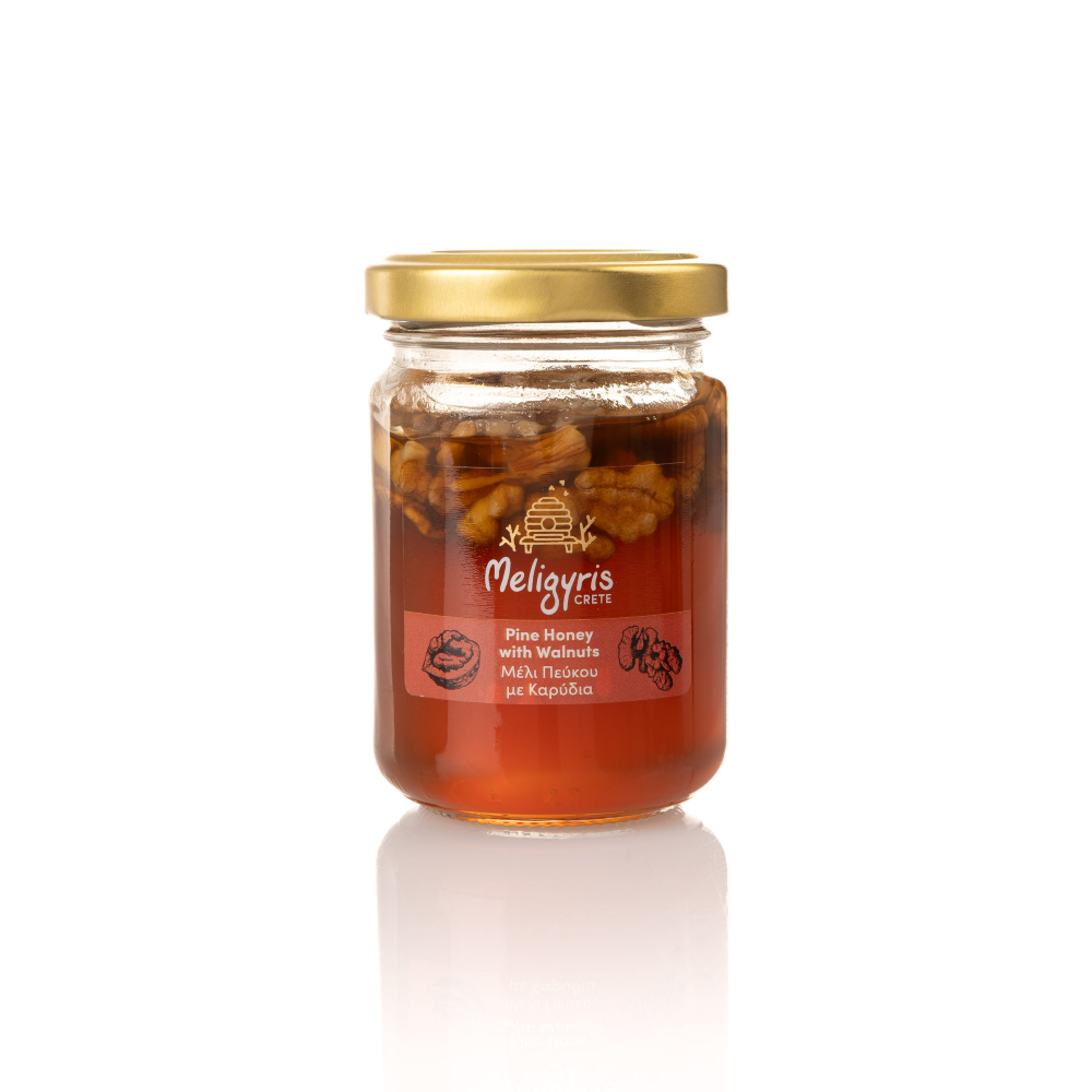 Pinienhonig mit Walnüssen "Meligyris" 150g