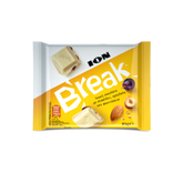 ION Break weiße Schokolade mit Rosinen, Mandeln und Haselnüssen 85g