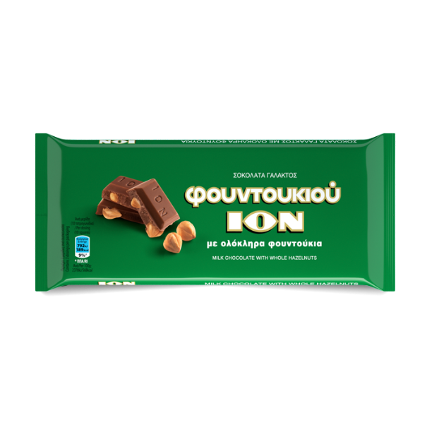 ION Milchschokolade mit Haselnuss 200g