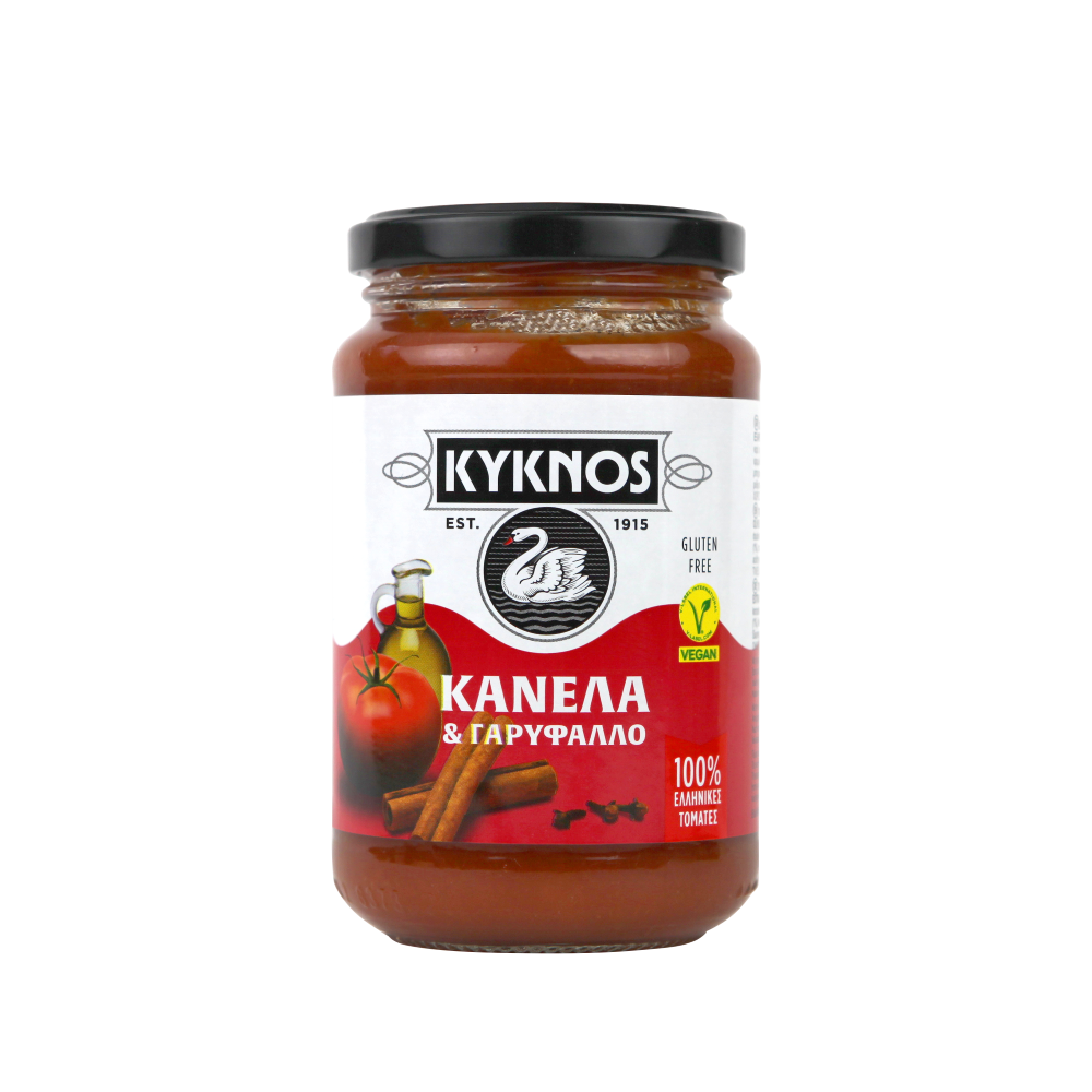 Tomatensauce mit Zimt und Nelken "KYKNOS" 350g