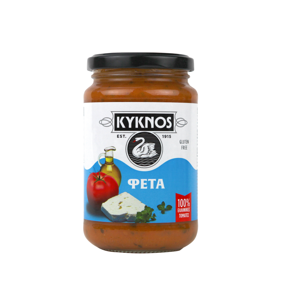 Tomatensauce mit Feta  & Oregano "KYKNOS" 350g