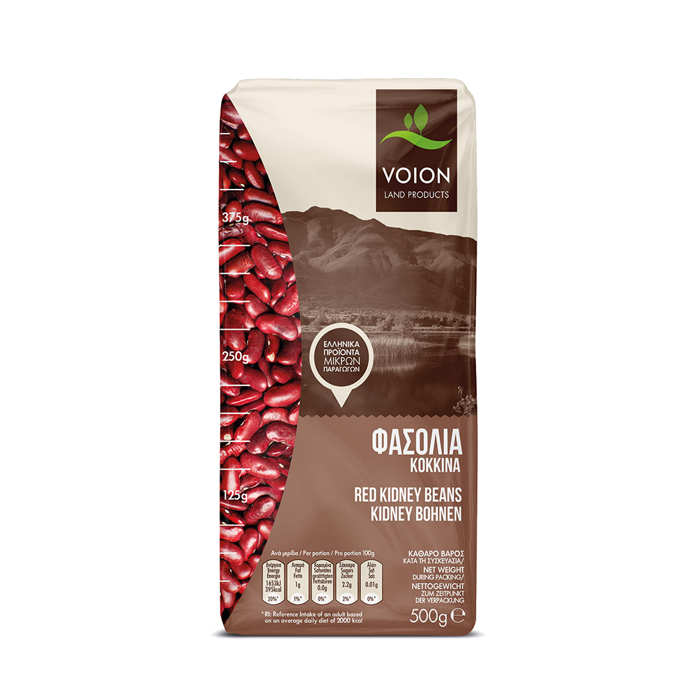 Kidneybohnen (Fasolia Kokkina) "Voion"  500g