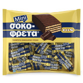 Mini Sokofreta Waffeln dunkle Schokolade "ION" 210g (15x14g)