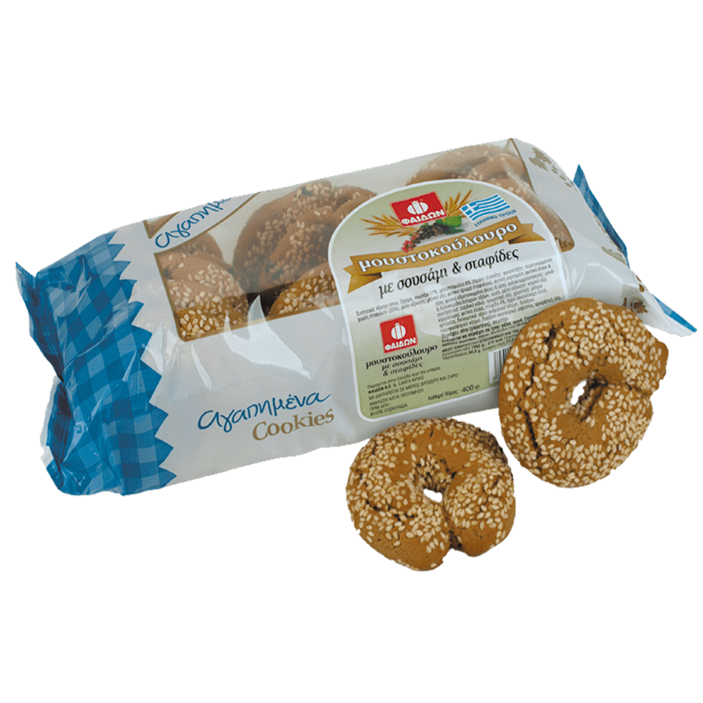 Mostkekse mit Sesam und Rosinen"FEDON" 400g
