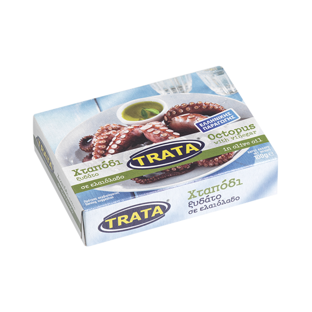 Oktopus in Olivenöl "TRATA" 100g