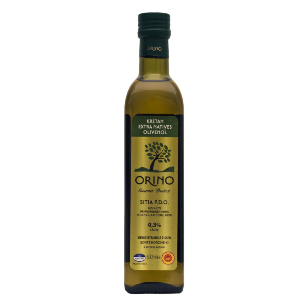 Extra natives Olivenöl aus Sitia 0,3 "ORINO" 500ml