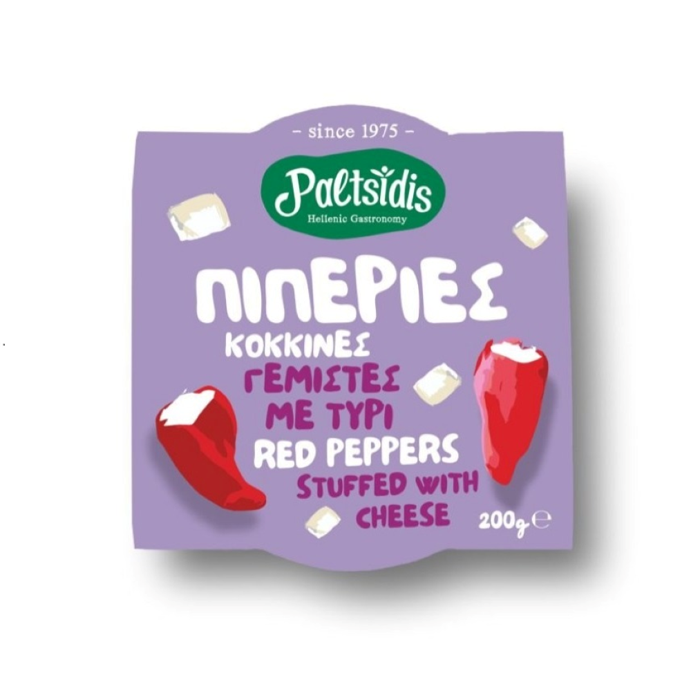 Gefüllte rote Paprika mit Käse "Paltsidis" 200g