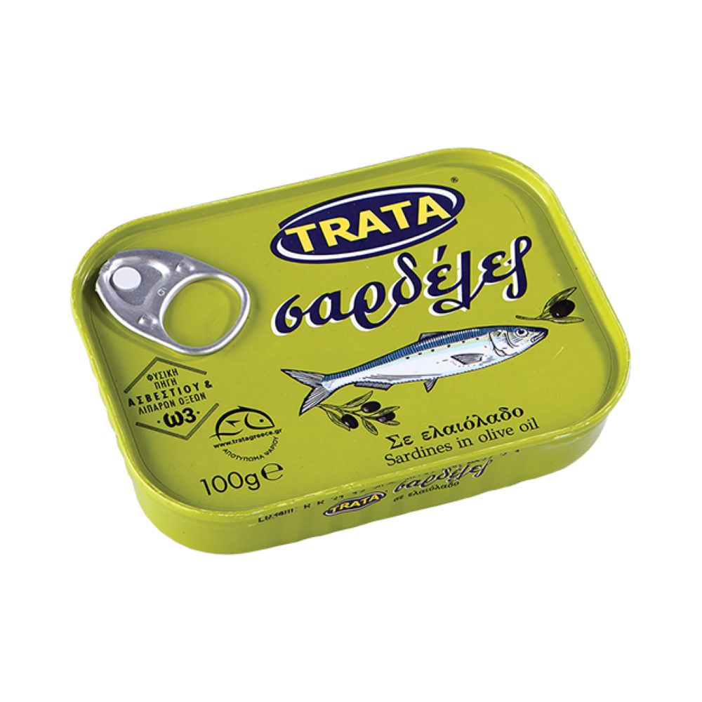 Sardinen in Olivenöl "TRATA" 100g