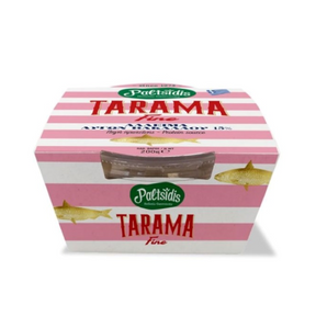 Tarama Paste rot 15% Kabeljaurogen "Paltsidis" 200g