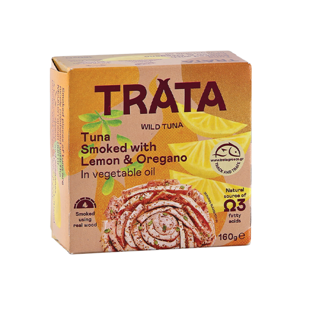 Thunfisch geräuchert mit Zitrone und Oregano "TRATA" 160g
