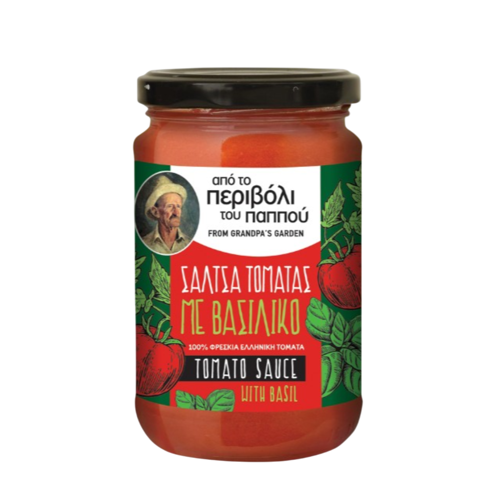 Tomatensauce mit Basilikum & Olivenöl "From Grandpa's Garden" 300g