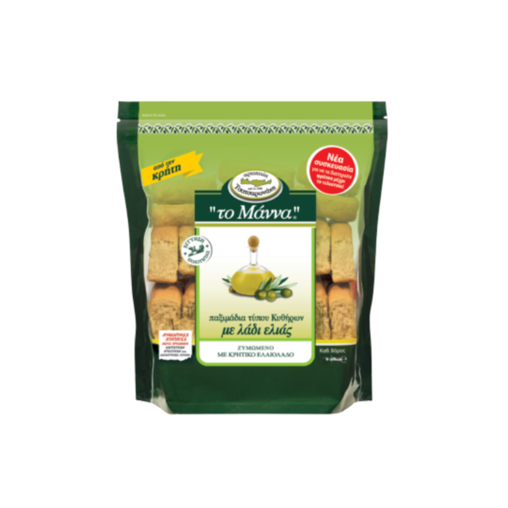 Zwieback mit Olivenöl Kithrira "to Manna" 400g