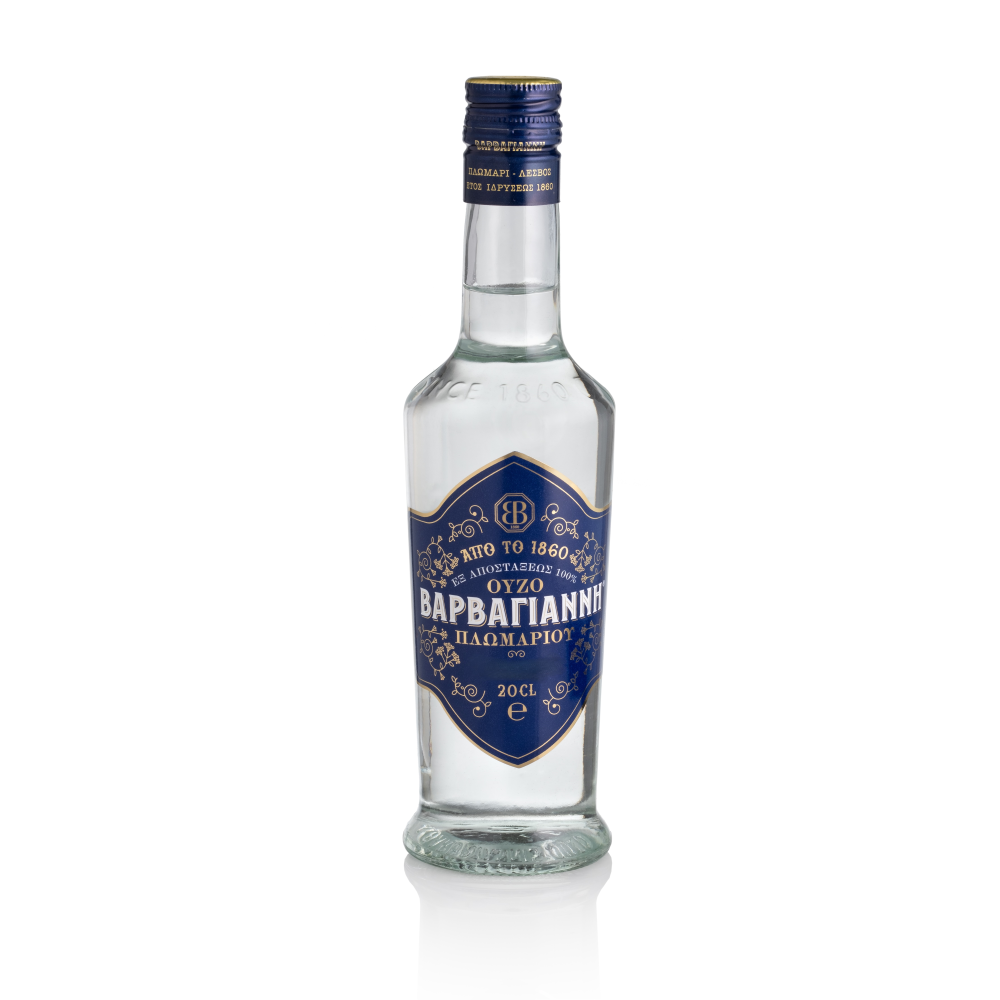 Ouzo Plomariou "Barbayannis" (BLAU) Vol. 43% 200ml
