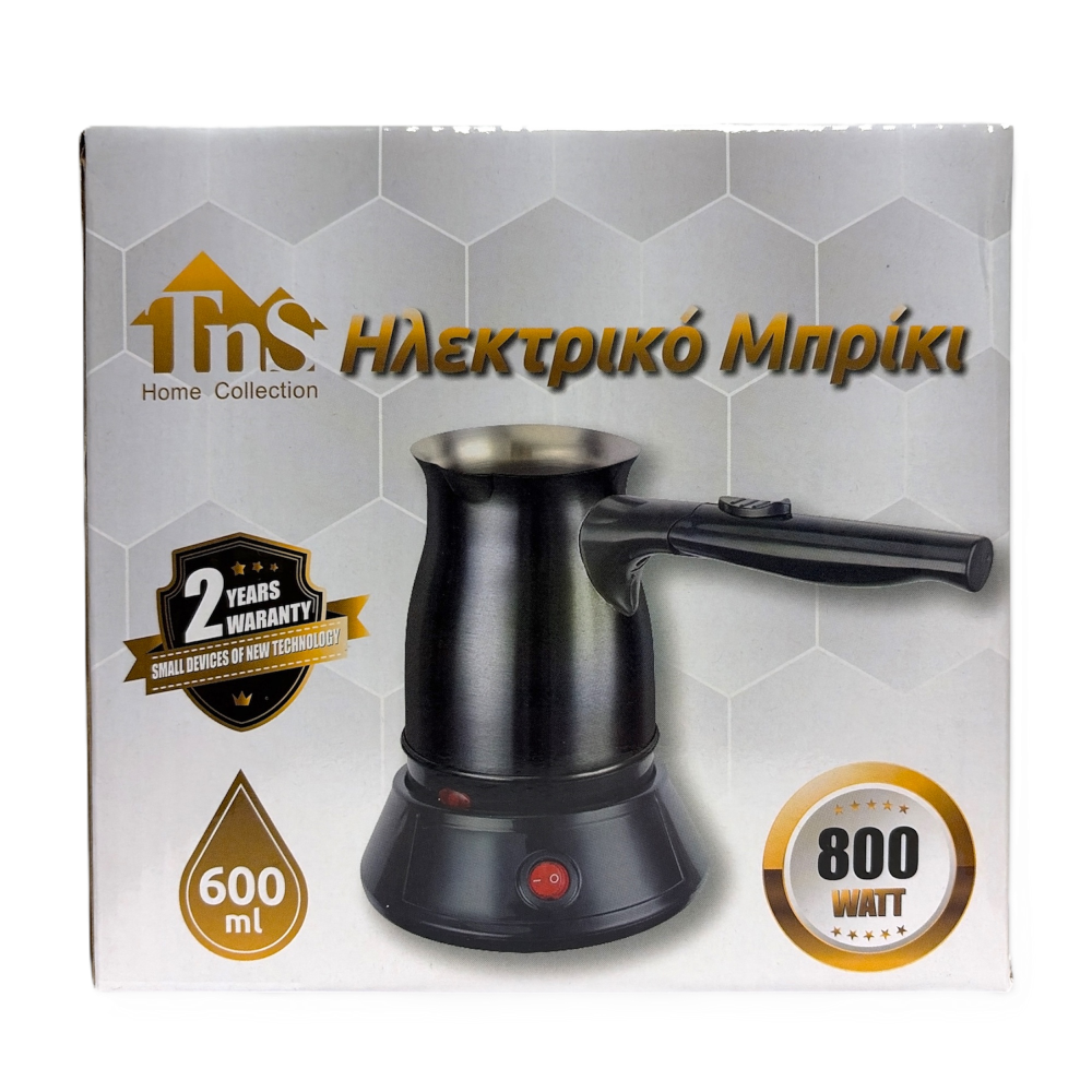 Elektrische Kaffeekanne Briki schwarz "TNS" 600ml