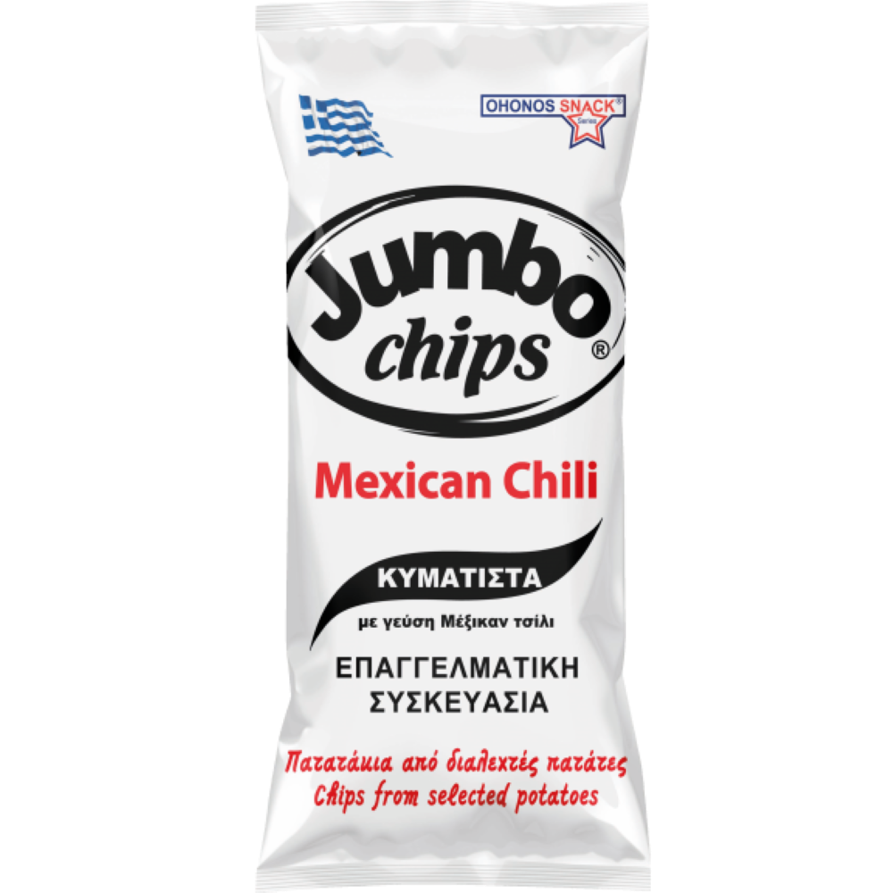 Geriffelte Chips Mexican Chili "Jumbo Chips" 280g