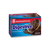 Vollkornkekse Digestive mit dunkler Schokolade "Papadopoulos" 200g
