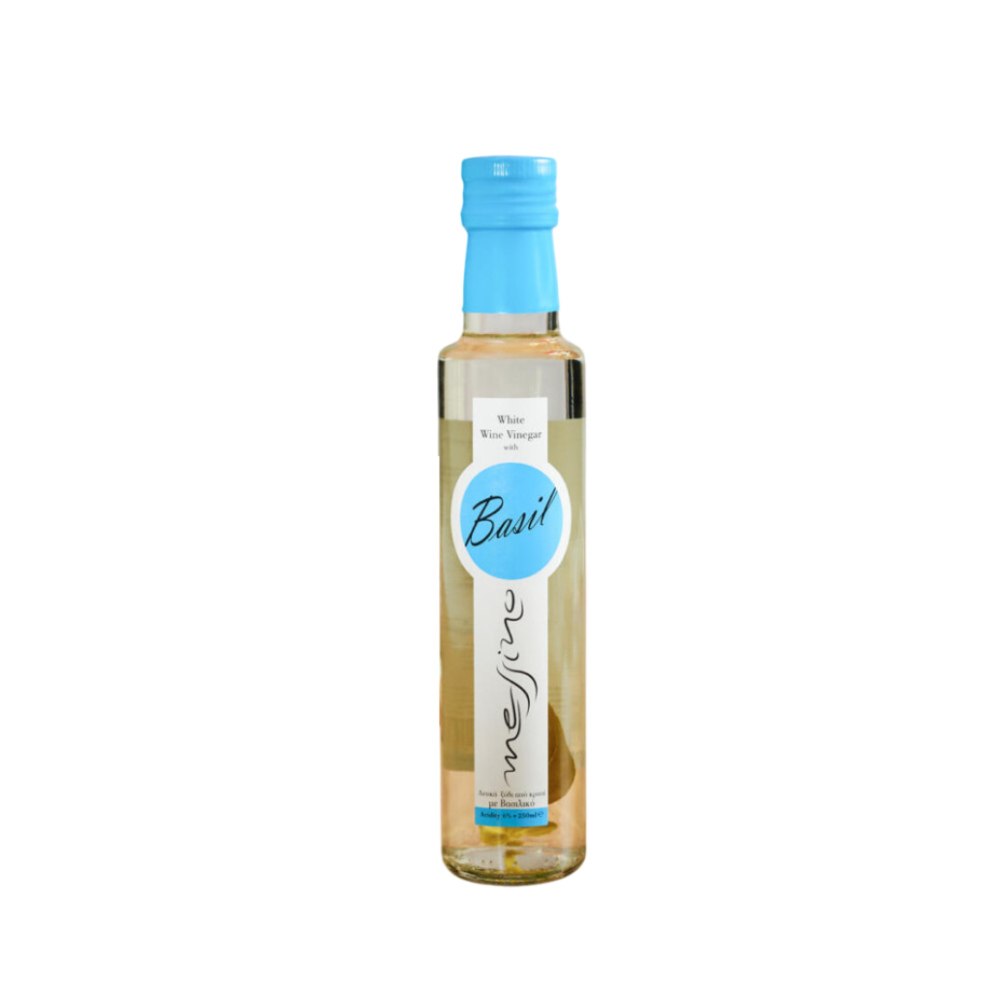 Weißweinessig mit Basilikum "Messino" 250ml
