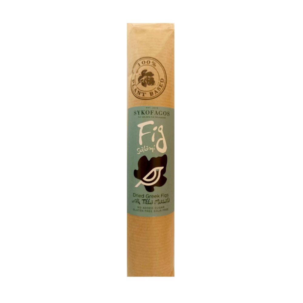 Feigensalami mit Tikka Masala VEGAN 180g "SYKOFAGOS"
