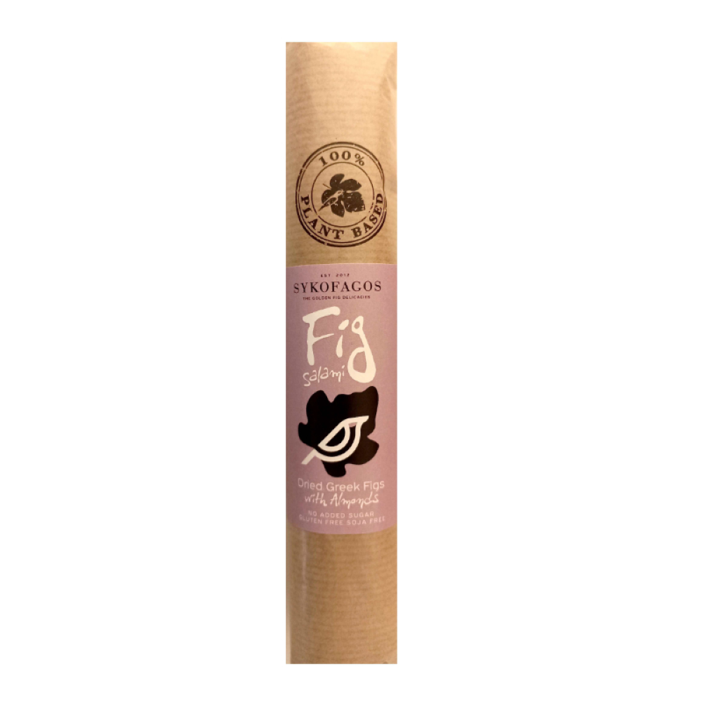 Feigensalami mit Mandeln VEGAN 180g "SYKOFAGOS"