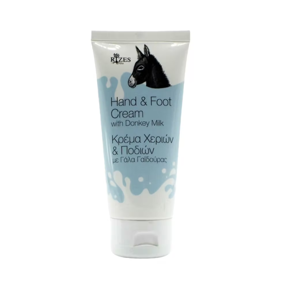 Hand- und Fußcreme mit Eselsmilch "RIZES" 100ml