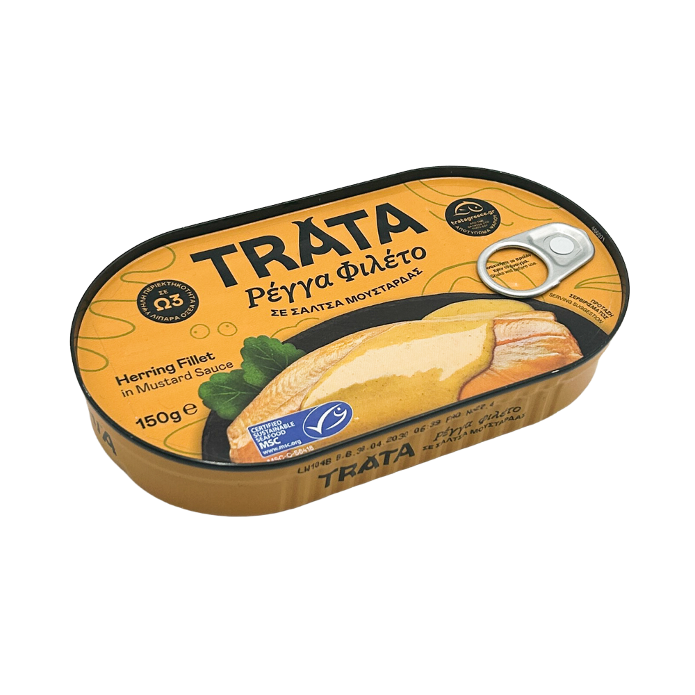 Heringsfilet in Senfsauce "TRATA" 150g