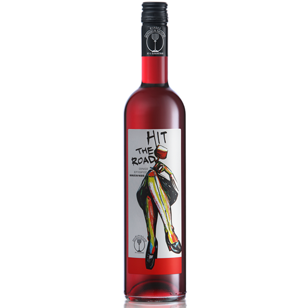 Hit the Road Rotwein Halbsüß (Imiglykos) 13% "Monsieur Nicolas" 0,75L