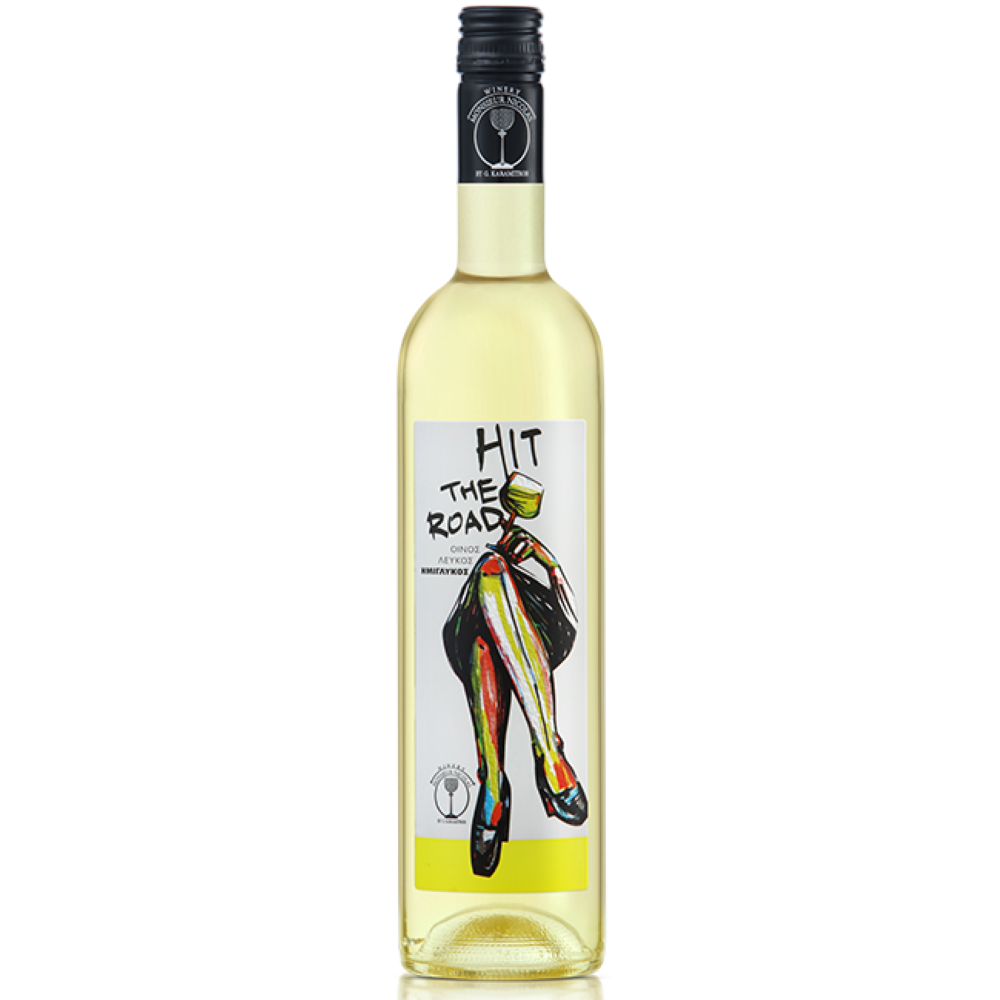 Hit the Road Weißwein Halbsüß (Imiglykos) 12,5% "Monsieur Nicolas" 0,75L