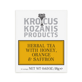 Tee mit Honig, Orange, Safran "Krocus Kozani" 18g