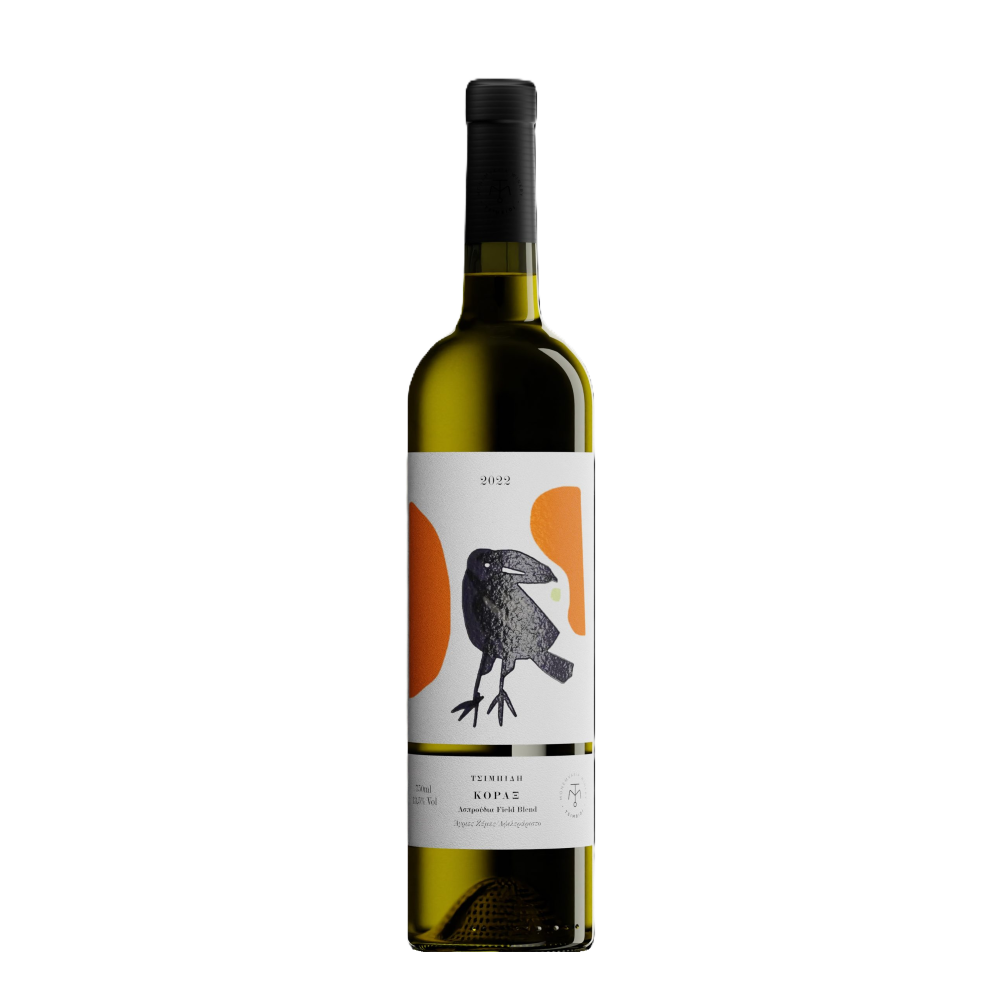 Corax Asproudia unfiltriert 13,5% "Tsimbidi" 0,75L
