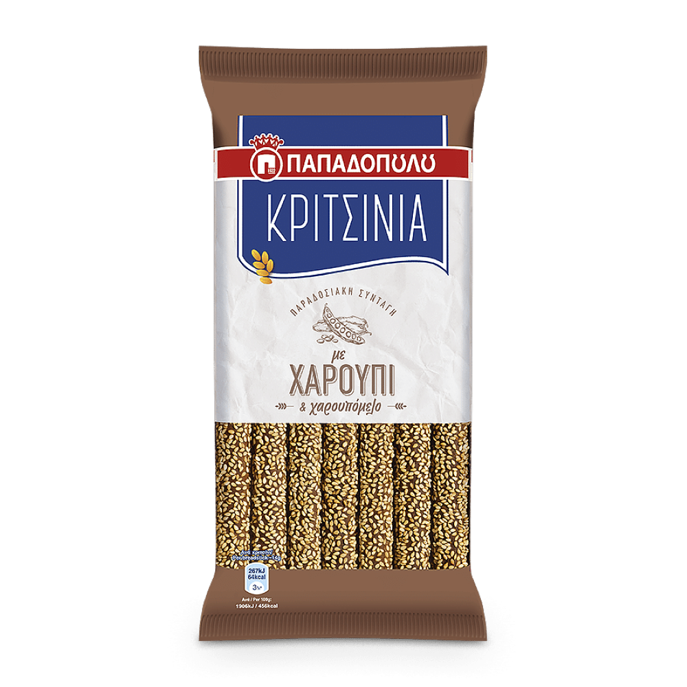 Brotstangen (Kritsinia) mit Johannisbrot "Papadopoulou" 180g