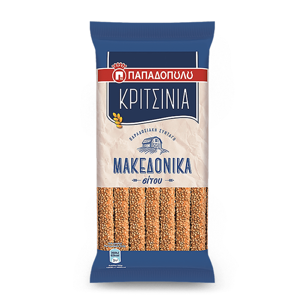 Traditionelle Brotstangen (Kritsinia) "Papadopoulou" 200g