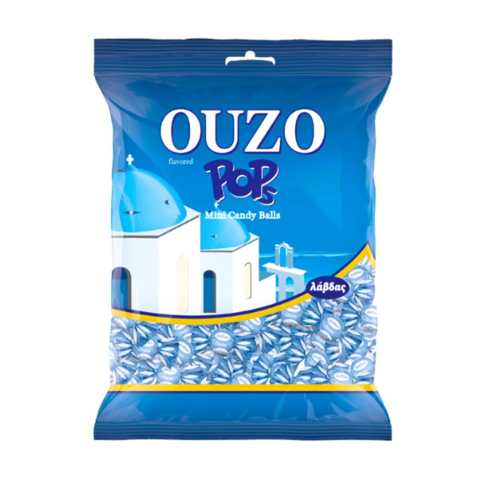 Bonbons Ouzo PoPs "Lavdas" 100g